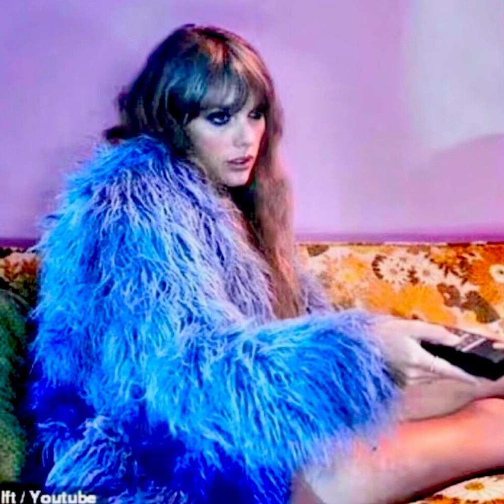 NWT Free People Renata Fur Coat Jacket Oversized Taylor Swift